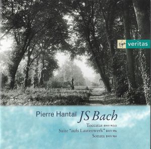 Pierre Hantaï / JS Bach - Toccatas BWV 913-5 - Suite "Aufs Lautenwerk" BWV 996 - Sonata BWV 964 (1997)
