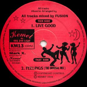 Fusion (2) - Live Good / Feelings (The Original Mix) (1994)