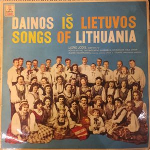 Rūta Lietuvių Tautinis Meno Ansamblis / Lione Jodis - Dainos Iš Lietuvos = Songs Of Lithuania