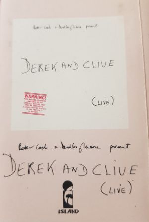Peter Cook & Dudley Moore - Derek And Clive (Live) (1976)