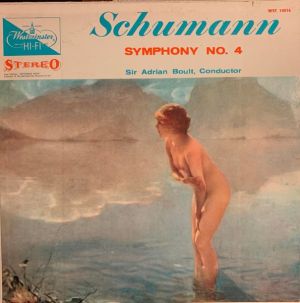 Schumann / Sir Adrian Boult / Philharmonic Promenade Orchestra - Symphony No. 4 (1958)