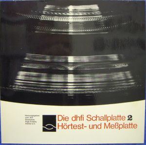 No Artist - Die dhfi Schallplatte 2 (Hörtest- Und Meßplatte) (1968)