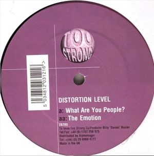 Distortion Level - What Are You People? (2000)