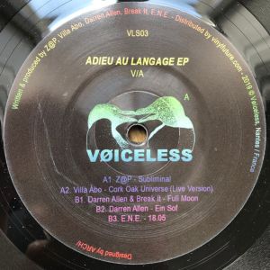 Various - Adieu Au Langage EP (2019)