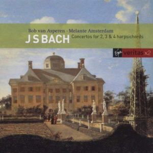 J S Bach / Bob van Asperen / Melante Amsterdam - Concertos For 2, 3 & 4 Harpsichords (1995)