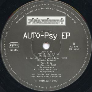 Auto-Psy (2) - Auto-Psy EP (1993)