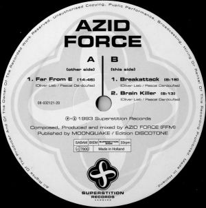 Azid Force - Far From E (1993)