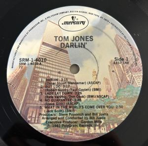 Tom Jones - Darlin' (1981)