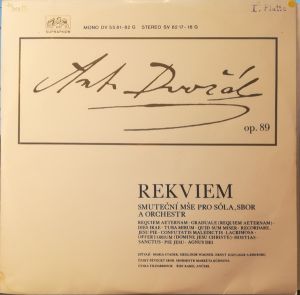Antonín Dvořák - Requiem (1964)