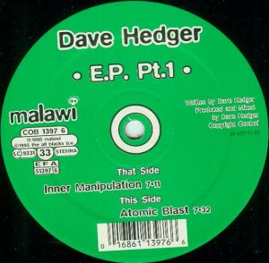 Dave Hedger - E.P. Pt.1 (1995)