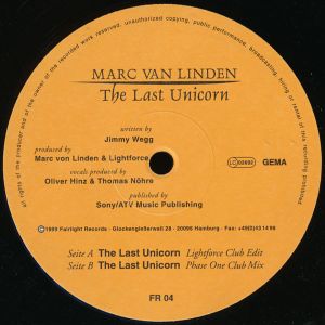 Marc van Linden - The Last Unicorn (1999)