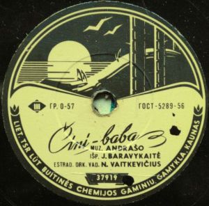 J. Baravykaitė - Čini-Baba / Pirkite Žibuokles (1961)