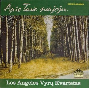 Los Angeles Vyrų Kvartetas - Apie Tave Svajoju (1986)