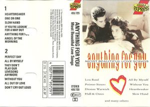 Various - Anything For You - Most Beautiful Love Songs (1990)