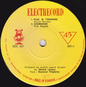 Raymond Falgayrac / Paule Desjardins - Plus Je T´Entends (1963)