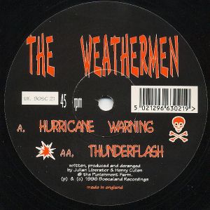 The Weathermen - Hurricane Warning / Thunderflash (1996)