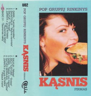Various - Pop Grupių Rinkinys "Kąsnis Pirmas" (1995)