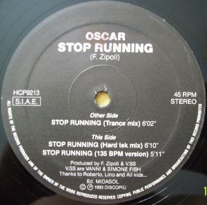 Oscar (63) - Stop Running (1993)