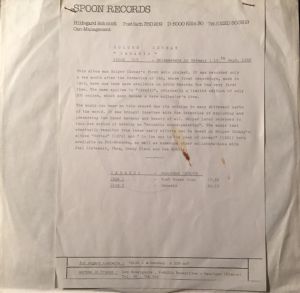 Holger Czukay / Rolf Dammers - Canaxis (1982)