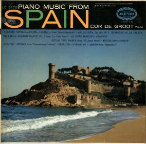 De Falla / Albéniz / Mompou / Cor de Groot - Piano Music From Spain (1956)