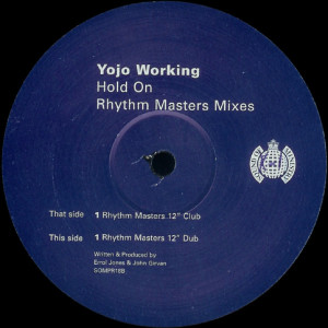 YoJo Working - Hold On (Rhythm Masters Mixes) (1996)